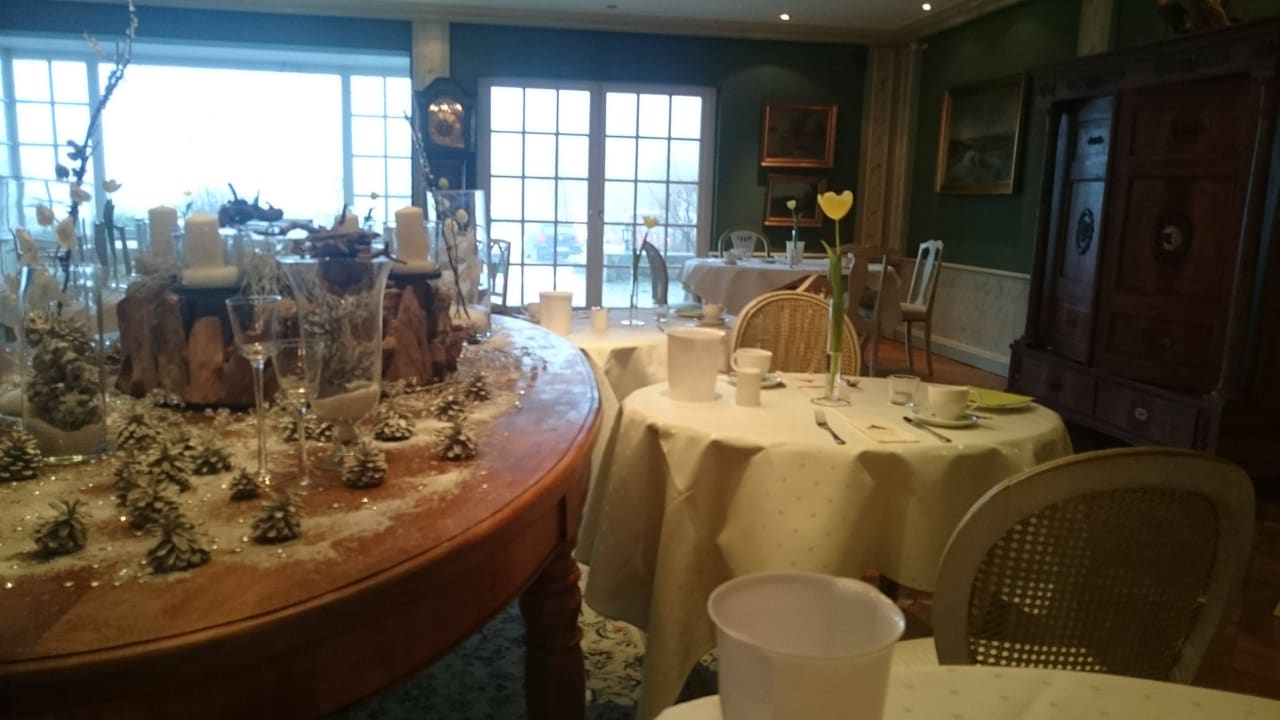 Frühstücksraum Meeressterne Hotel Forsthaus Damerow