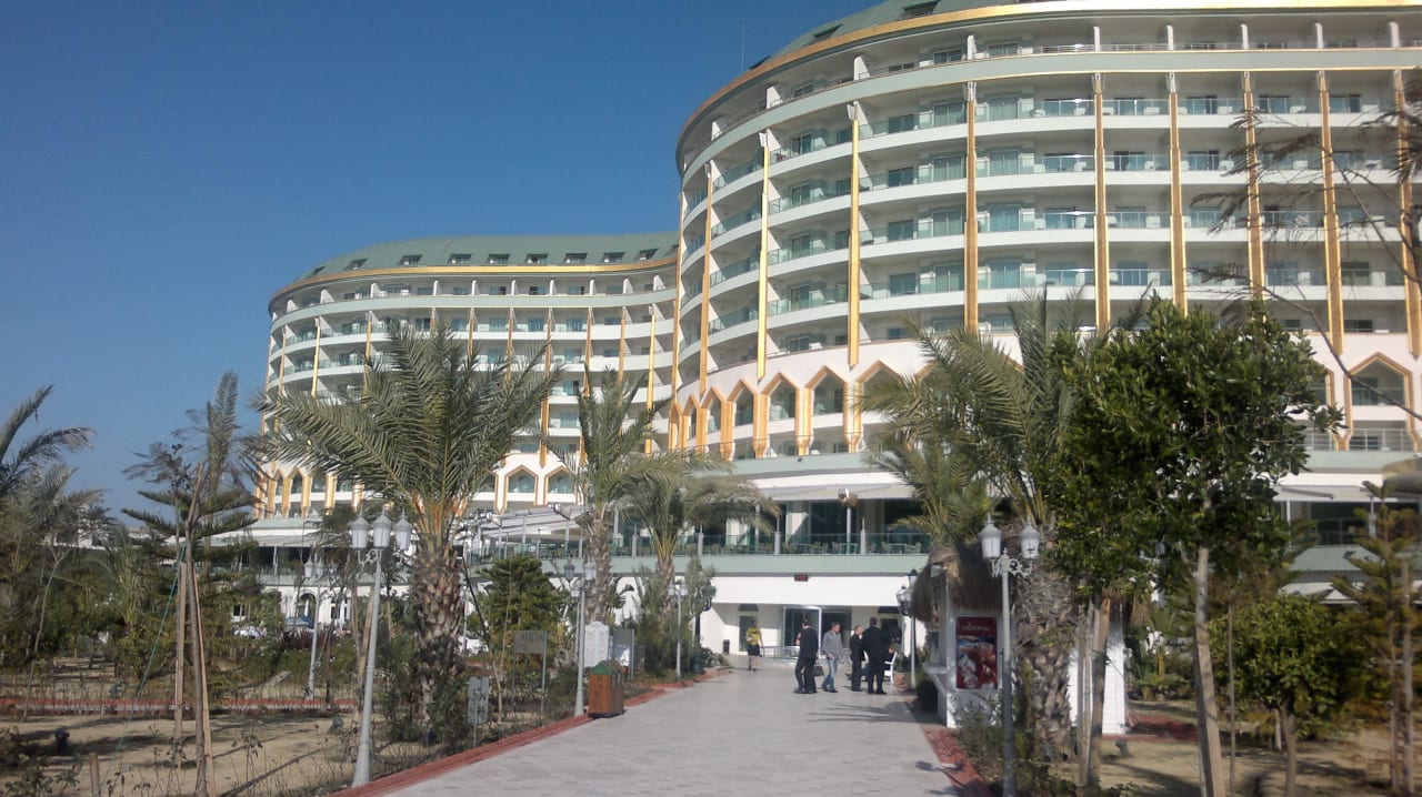 Balkone mit Blick zum Meer Hotel Delphin Imperial