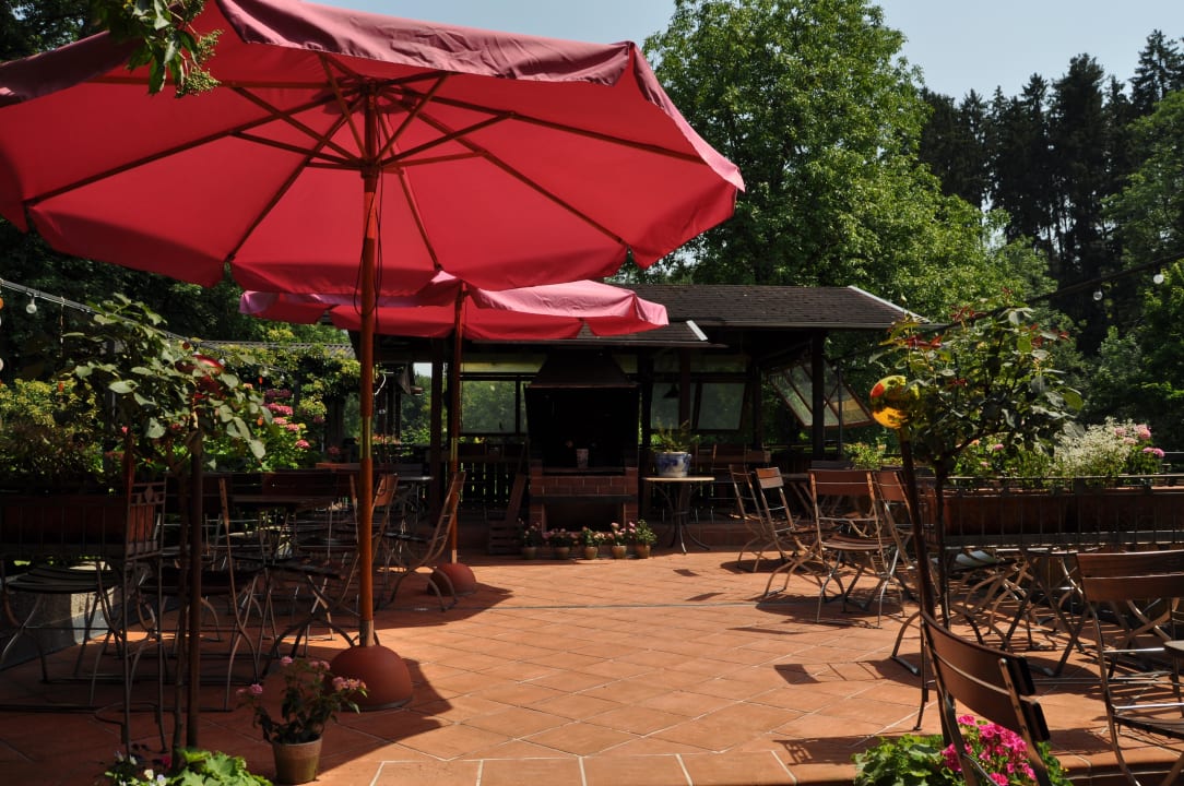 Die Terrasse  Landhotel Martinsmühle