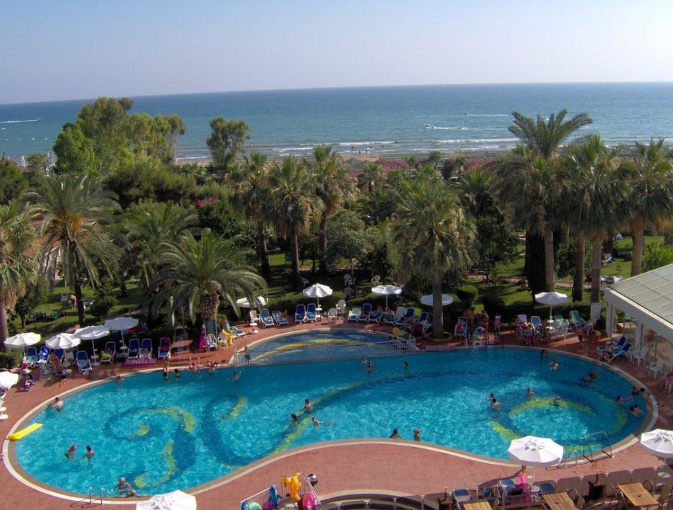 Ausblick aus unserem Zimmer Seher Kumköy Star Resort & Spa