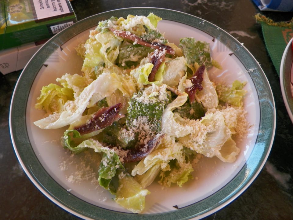 Essen des Poolrestaurants Continental Hotel Hurghada