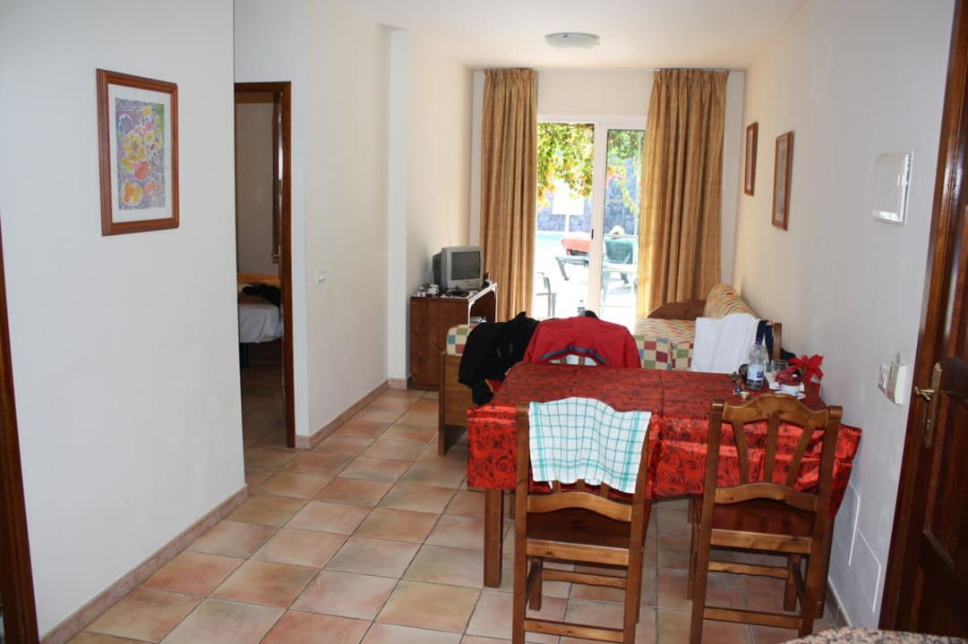 Wohnbereich Apartamentos La Caleta