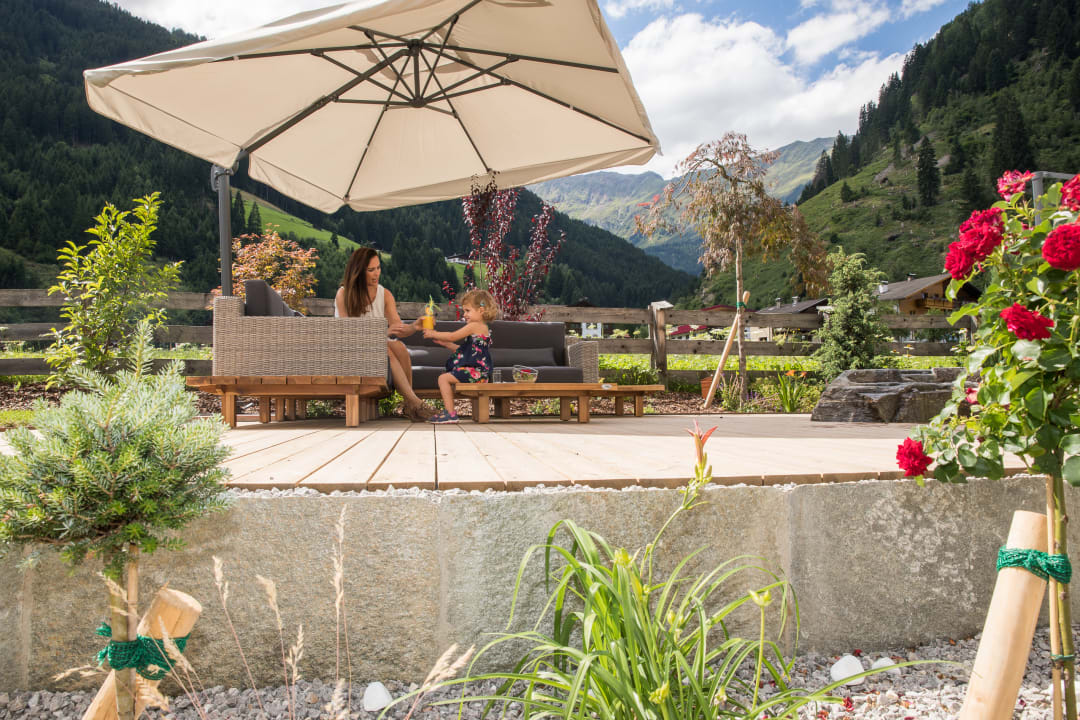 Gartenanlage Alpenhotel Kindl