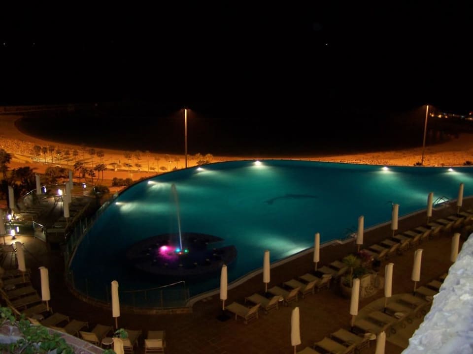 Hauptpool bei Nacht Gloria Palace Royal Hotel & Spa