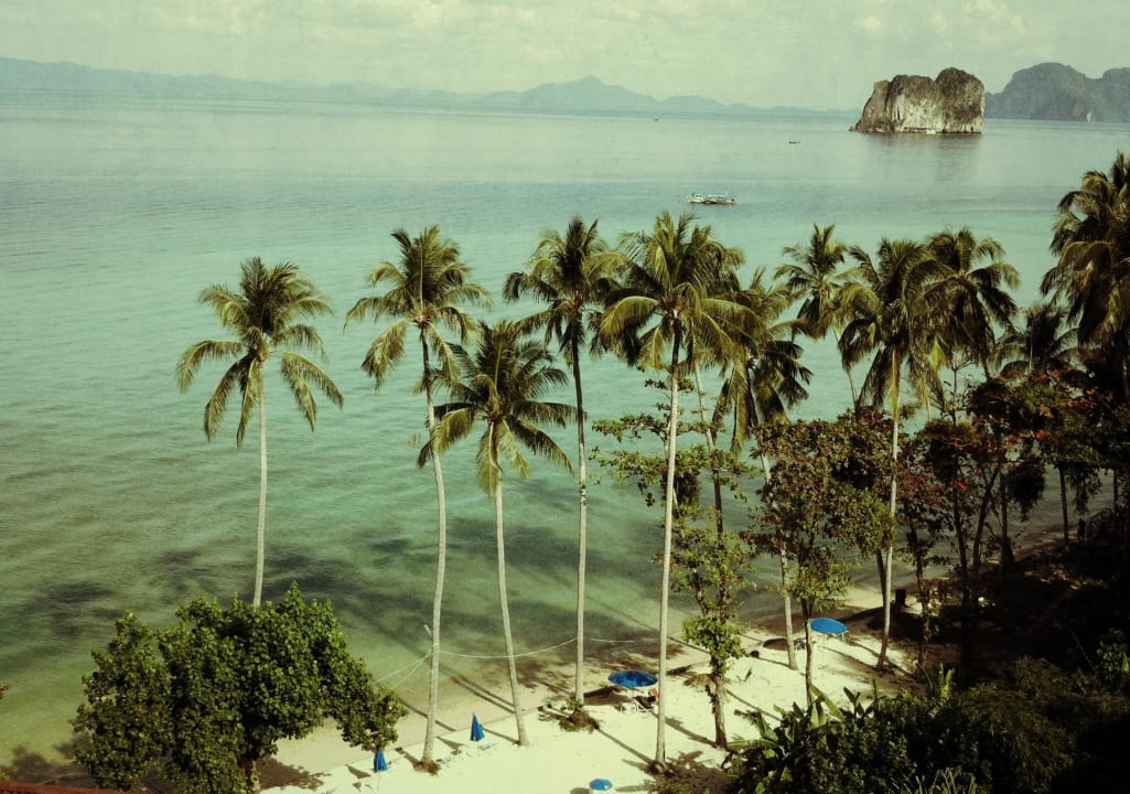 Ausblick vom Balkon Hotel Koh Ngai Cliff Beach Resort