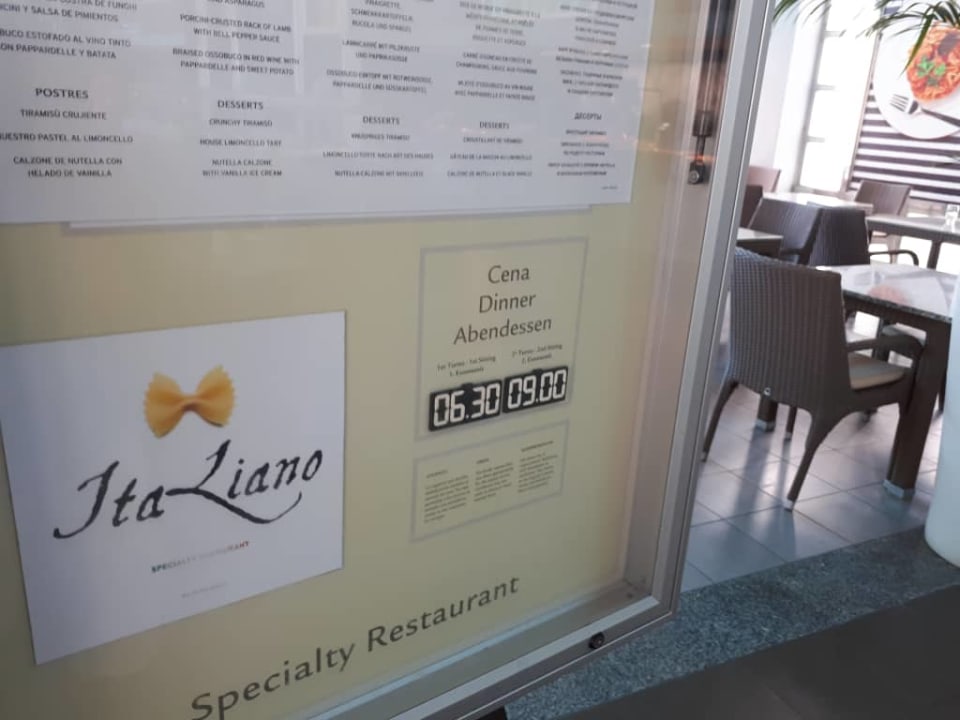 Restauracja włoska Hotel Riu Palace Macao - Adults only