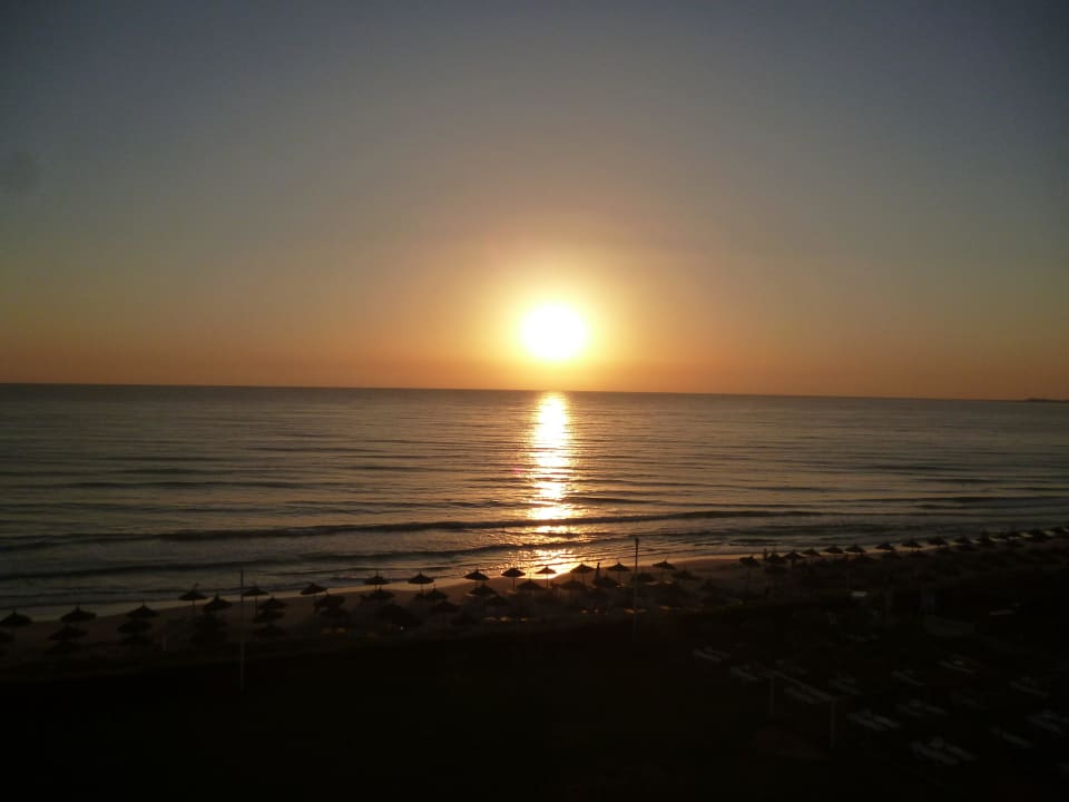 Blick vom Zimmer 5161 Sonnenaufgang Nour Palace Resort & Thalasso