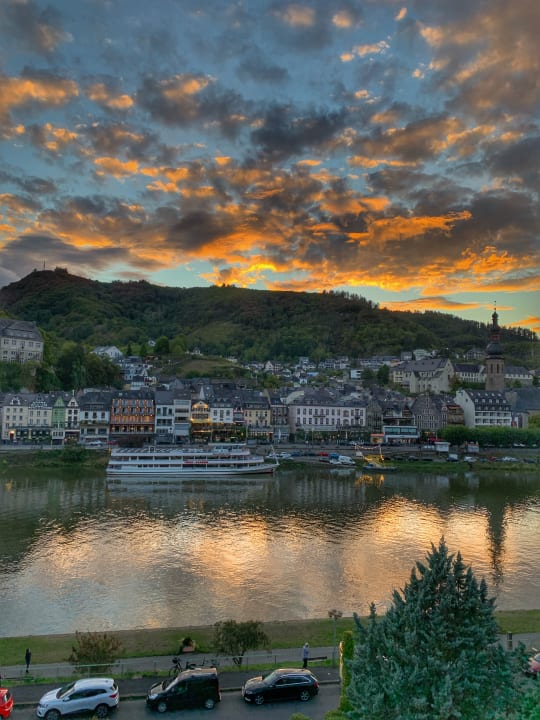Ausblick Moselstern Hotel Brixiade & Triton