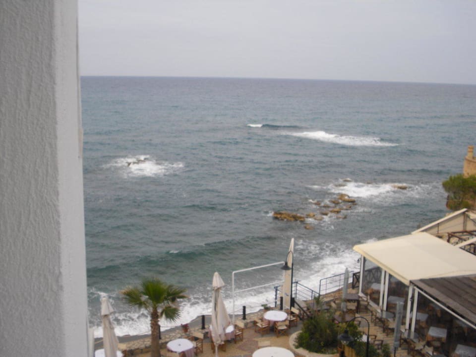 Vom Balkon Glaros Beach Hotel