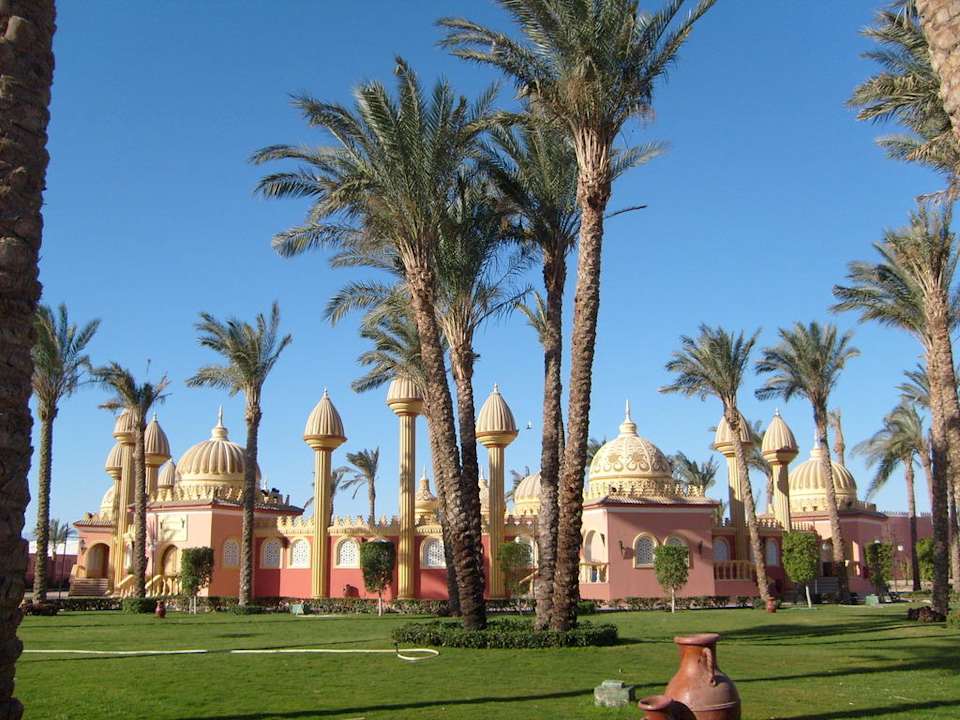 Wunderschöne Gartenanlage Pickalbatros Alf Leila Wa Leila Resort - Neverland Hurghada