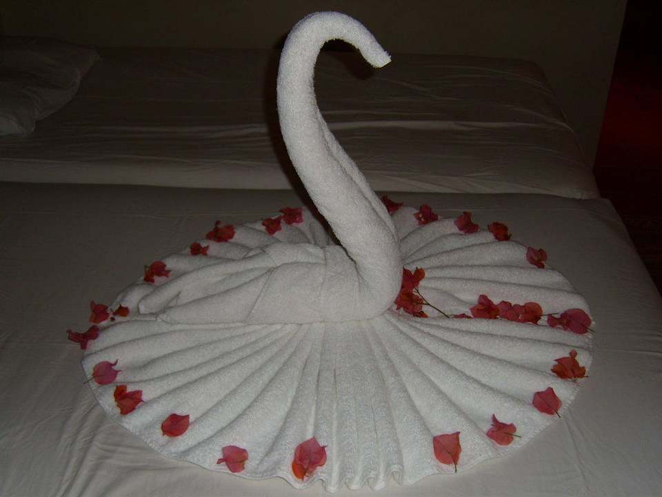 Kunst aus Handtüchern SUNRISE Holidays Resort (Adults Only)