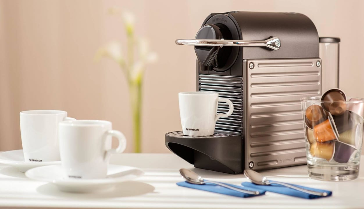 Nespresso Machine Hotel NH Geneva Airport