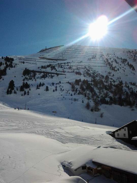 Blick vom Balkon Pension Hohenfels