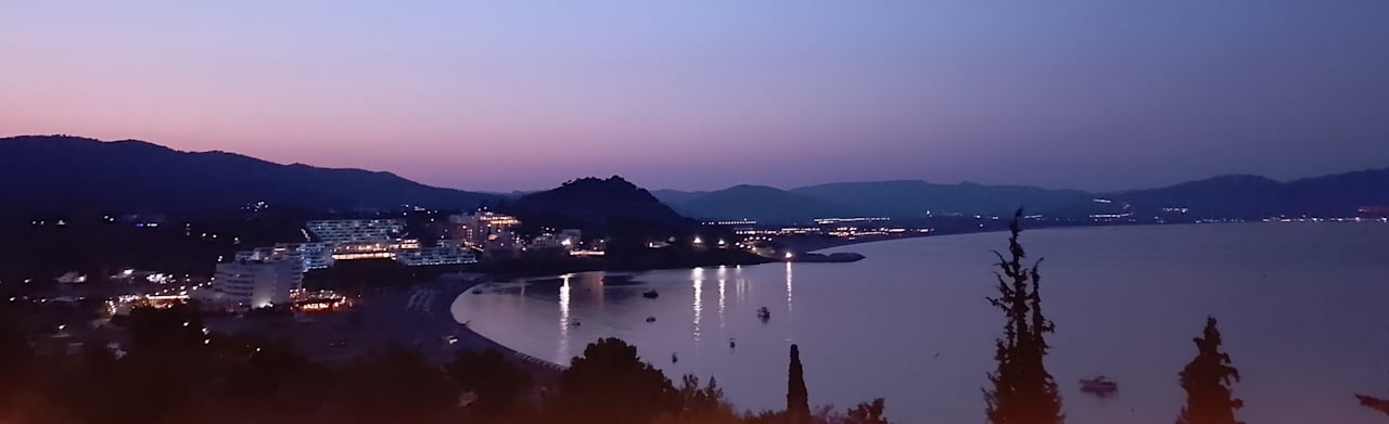 Ausblick Lindos Mare, Seaside Hotel