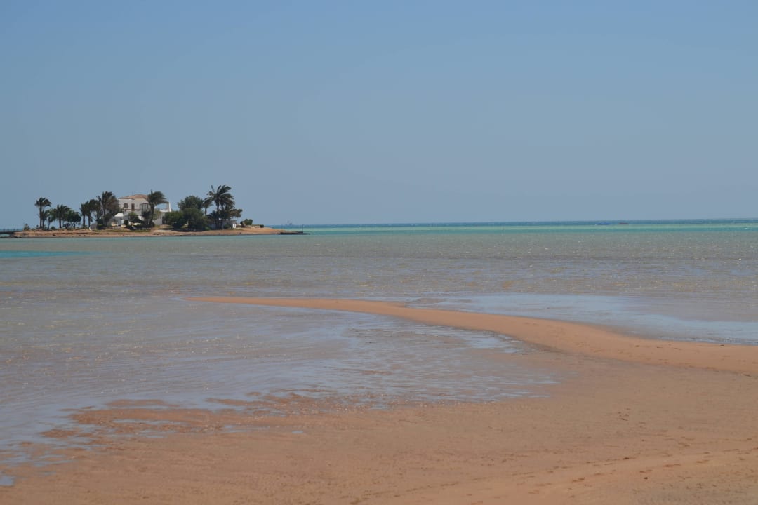 Ebbe - Sicht auf eien Insel Club Paradisio El Gouna, Red Sea