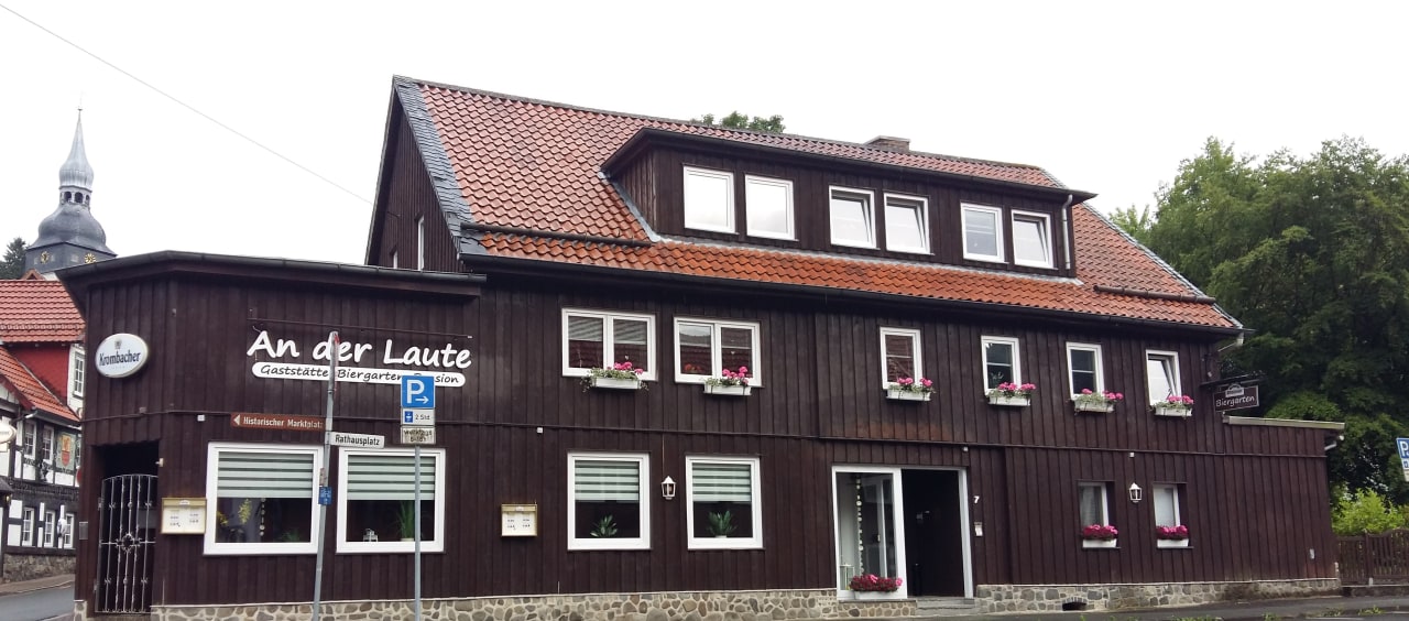 Außenansicht Pension An der Laute