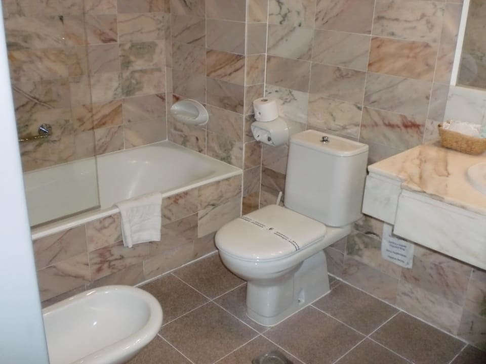 Badezimmer allsun Hotel Bella Paguera