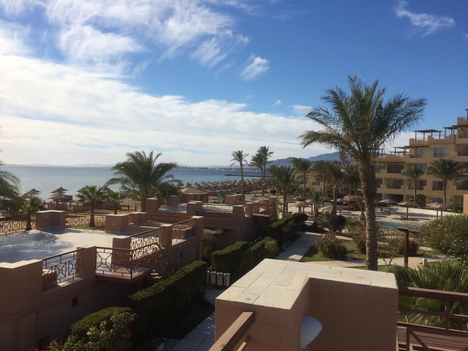 Blick von der Zimmerterasse Shams Prestige Abu Soma-Adults Only