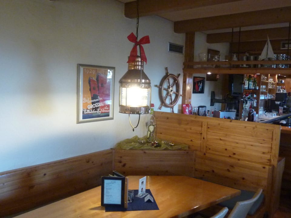 Sitzecke in Bar " Kajüte " Dünenhotel Alt-Rantum