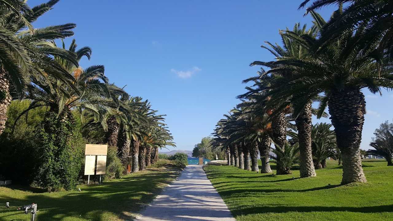 Gartenanlage Caravia Beach Hotel