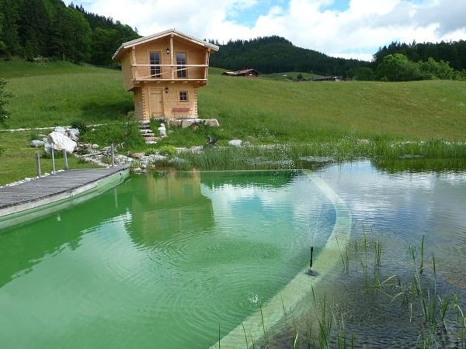 Schwimmteich Alpenpension Ettlerlehen