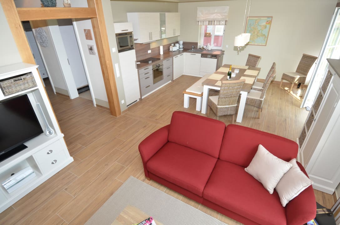 Das Wohnzimmer im Haus "Findling" Haus Mönchgut