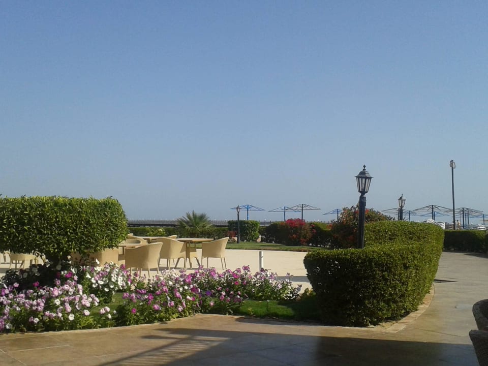 Blick aus dem Lobster Restaurant Cleopatra Luxury Resort Makadi Bay