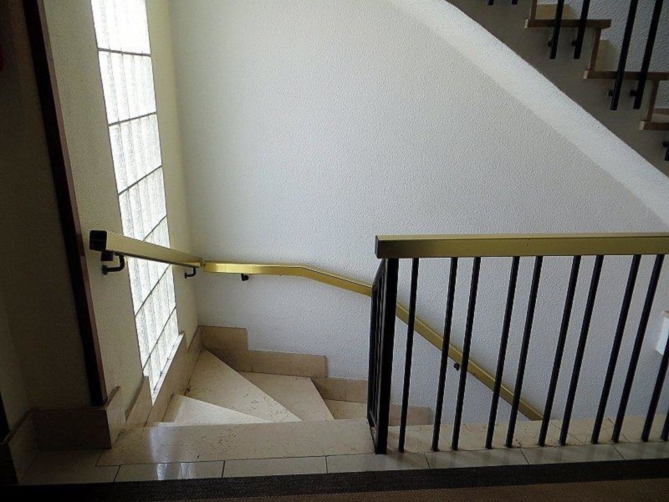 Das freundliche, helle Treppenhaus The 15 th Boutique Hotel