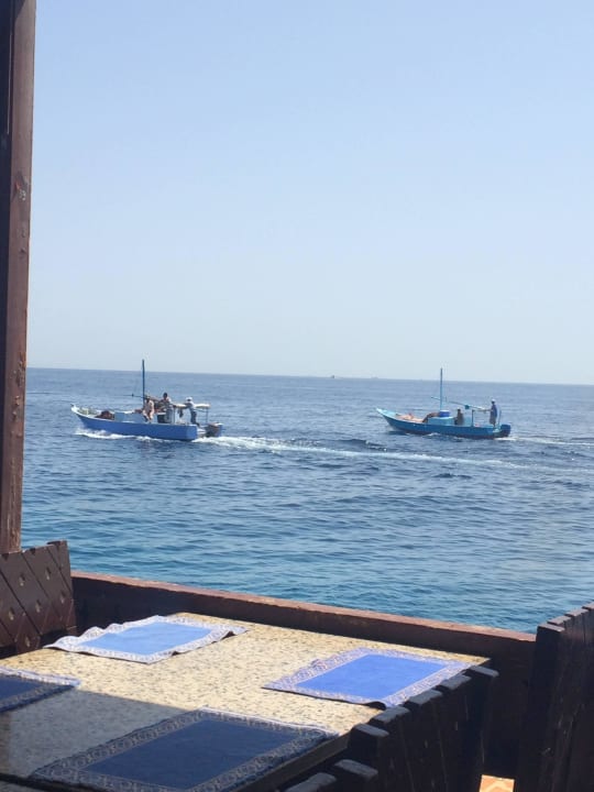 Ausblick vom Grillrestaurant wunderschön Arabella Azur Resort