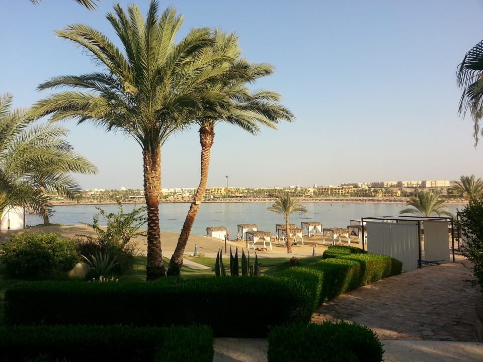 Ausblick aus unserem Zimmer Steigenberger Coraya Beach - Adults only