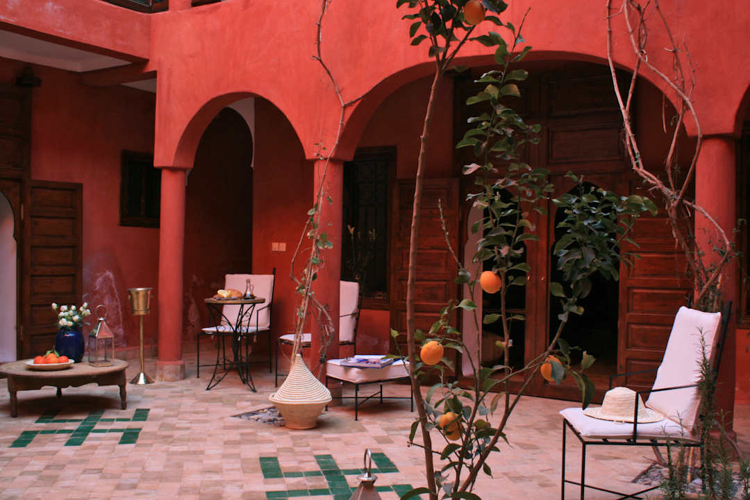 Innenhof Hotel Riad Honey