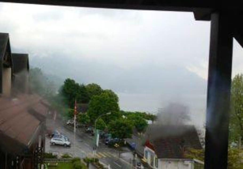 Fettflecke an den Fenstern Hotel Gerbi