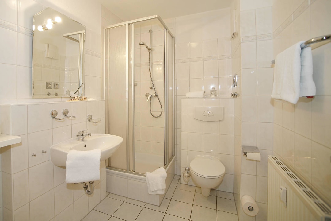 Das moderne Badezimmer Residenz Vineta