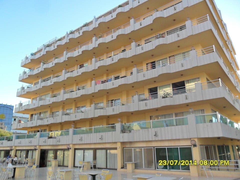 Hinten beim Restaurant von Terrasse Bei Juan Playa Blanca