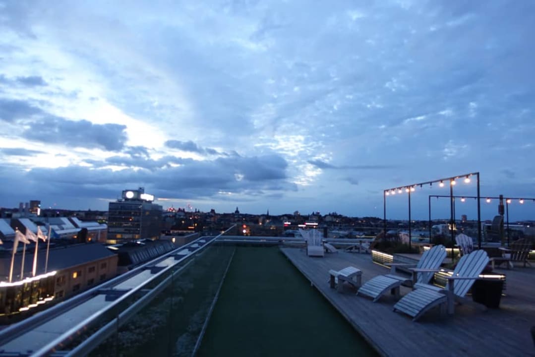 Taras hotelowy Hotel Scandic Continental