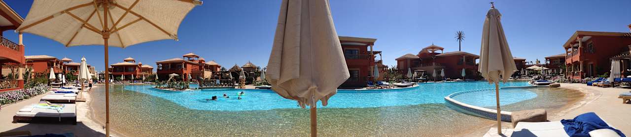 Poolanlage Pickalbatros Alf Leila Wa Leila Resort - Neverland Hurghada