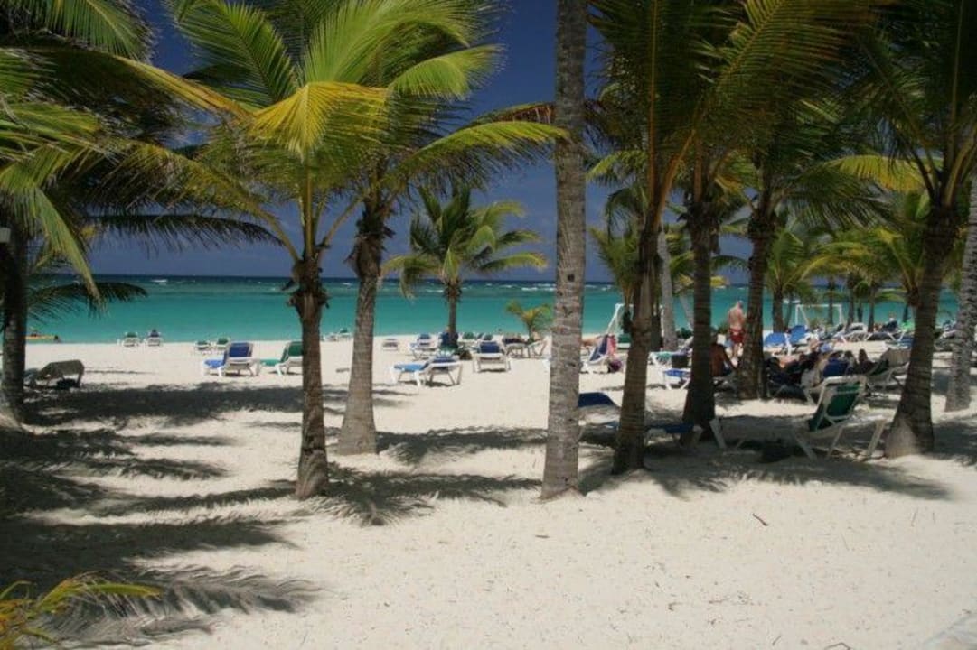 Strand unmittelbar vor dem Hotel Hotel Riu Bambu