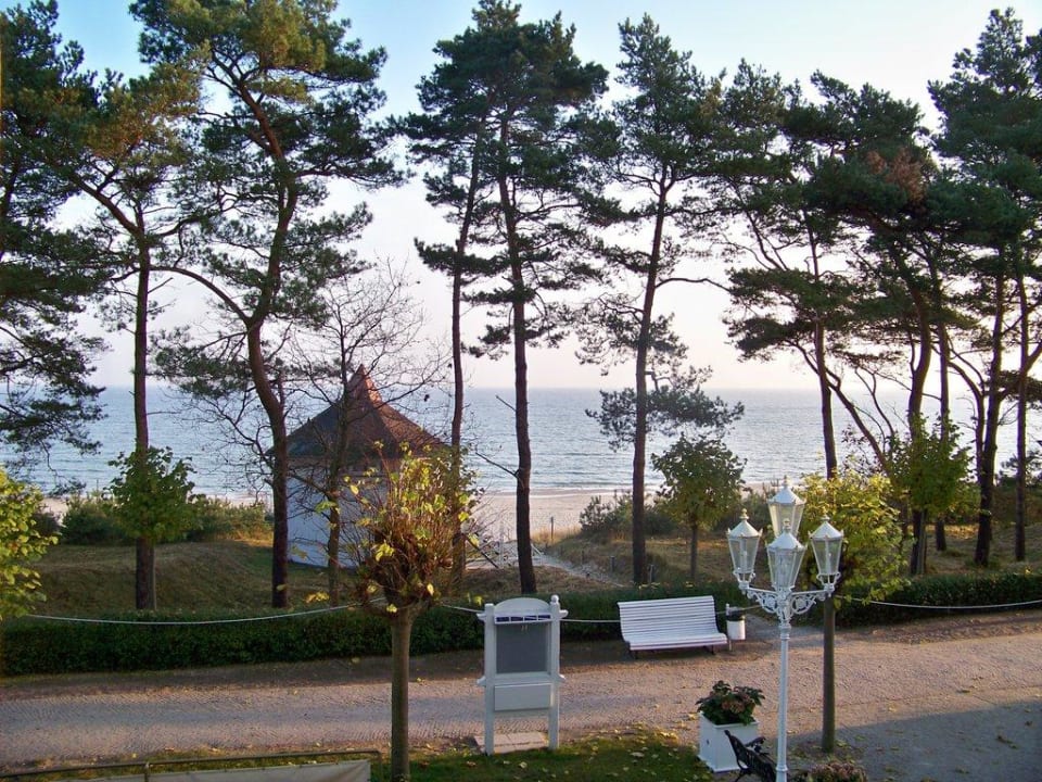 Blick aus Junior Suite in 2. Etage Rugard Thermal Strandhotel