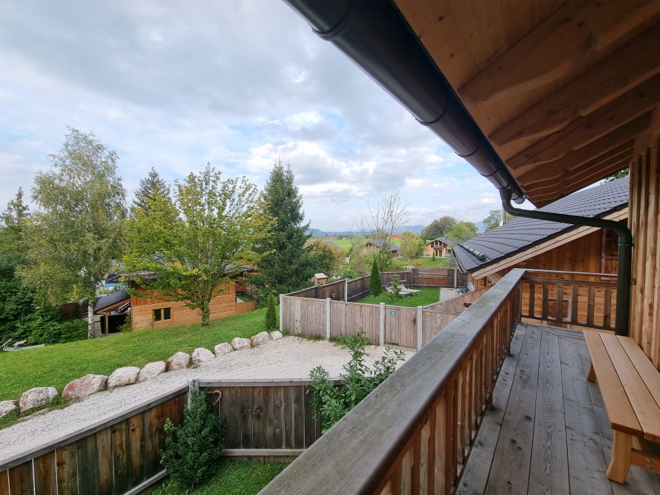 Ausblick Bayern Chalets