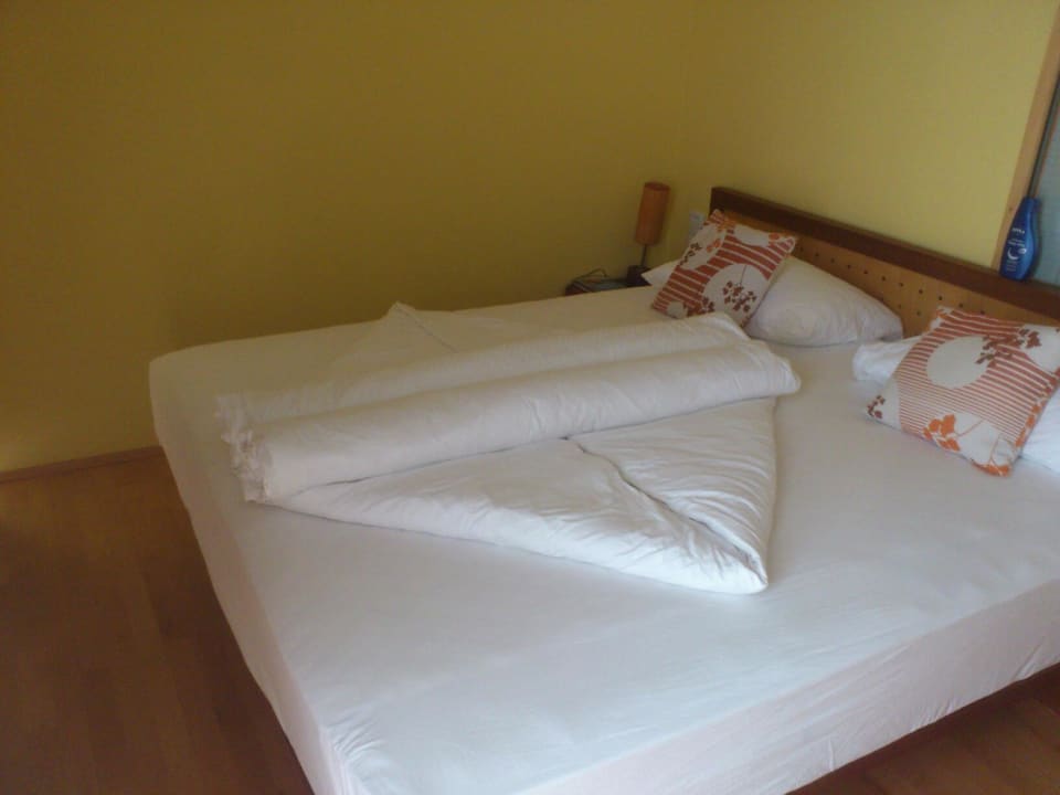 Bed in double room - nice room service Falkensteiner Hotel Adriana