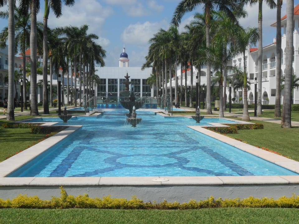 Vom Pool aus gesehen Hotel Riu Palace Mexico