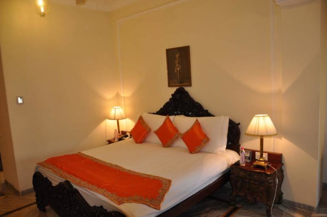 Traumhaftes Bett Hotel The Raj Palace