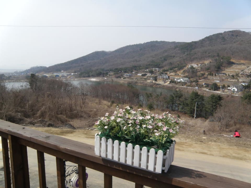 Vista desde el balcón Guesthouse Skygarden