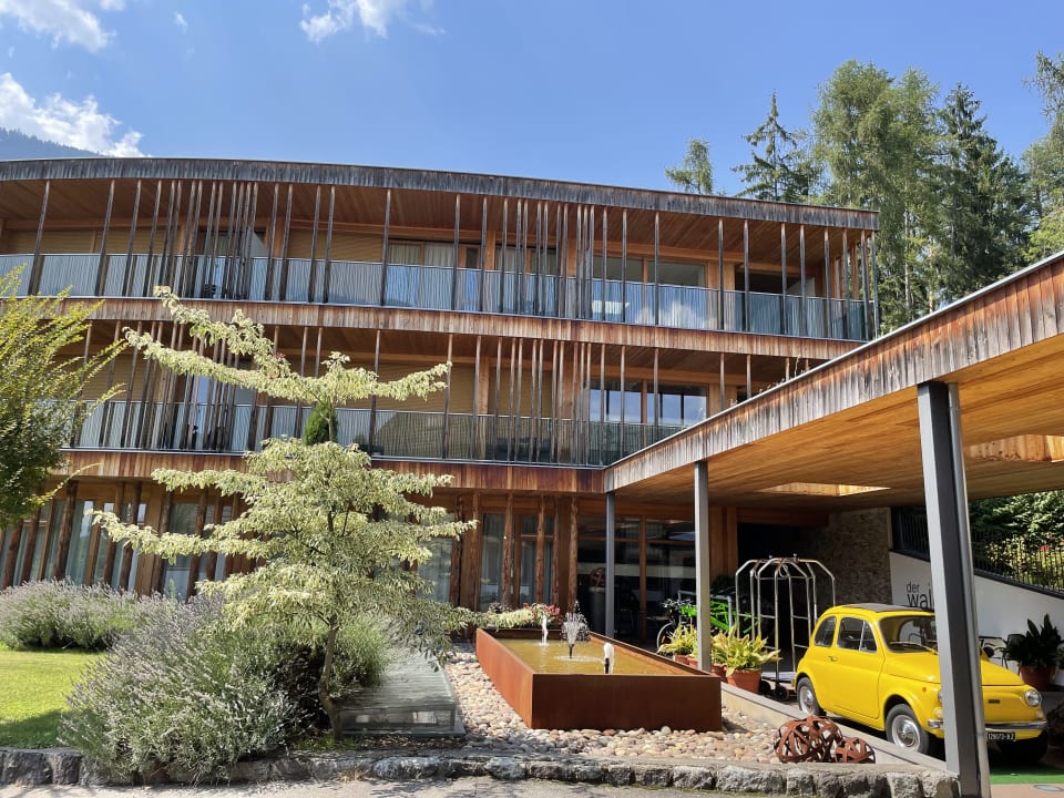 Außenansicht Hotel Der Waldhof