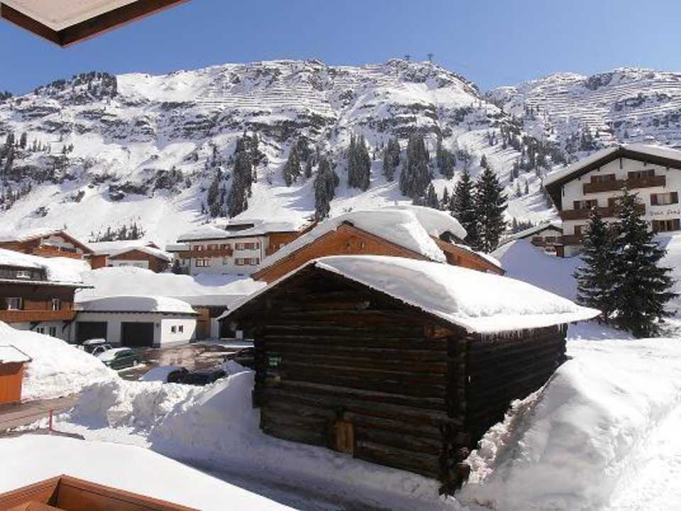 Ausblick vom Balkon Hotel Lavendel