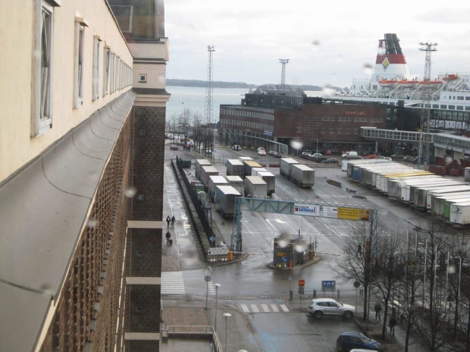 Viking Terminal from Presidential suite #731 Hotel Scandic Grand Marina