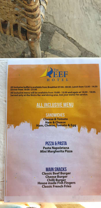 Gastro Reef Hotel Mombasa