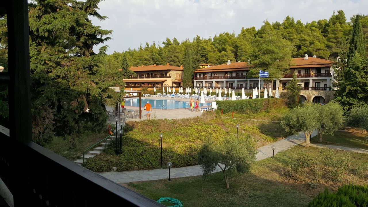 Vom Balkon aus Simantro Resort