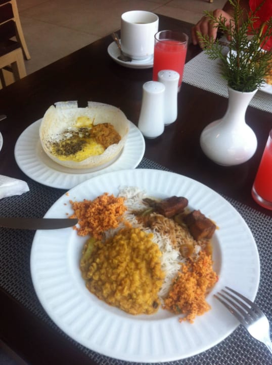 Sri Lanka food lecker ! Hotel Camelot Beach