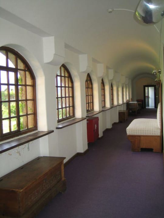 Hotelflur Castel Pergine